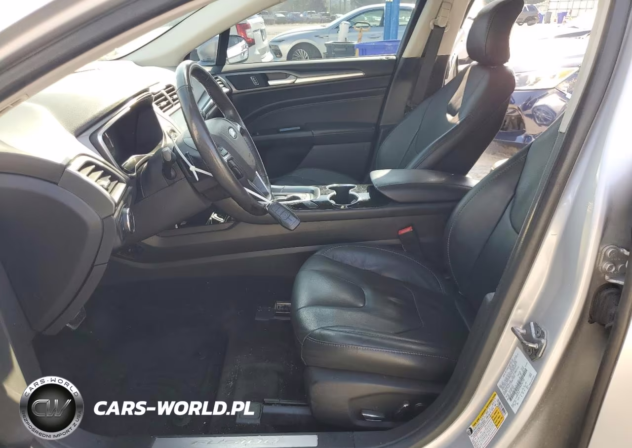 2016 Ford Fusion Titanium Titanium VIN:3FA6P0D90GR265791 - 7