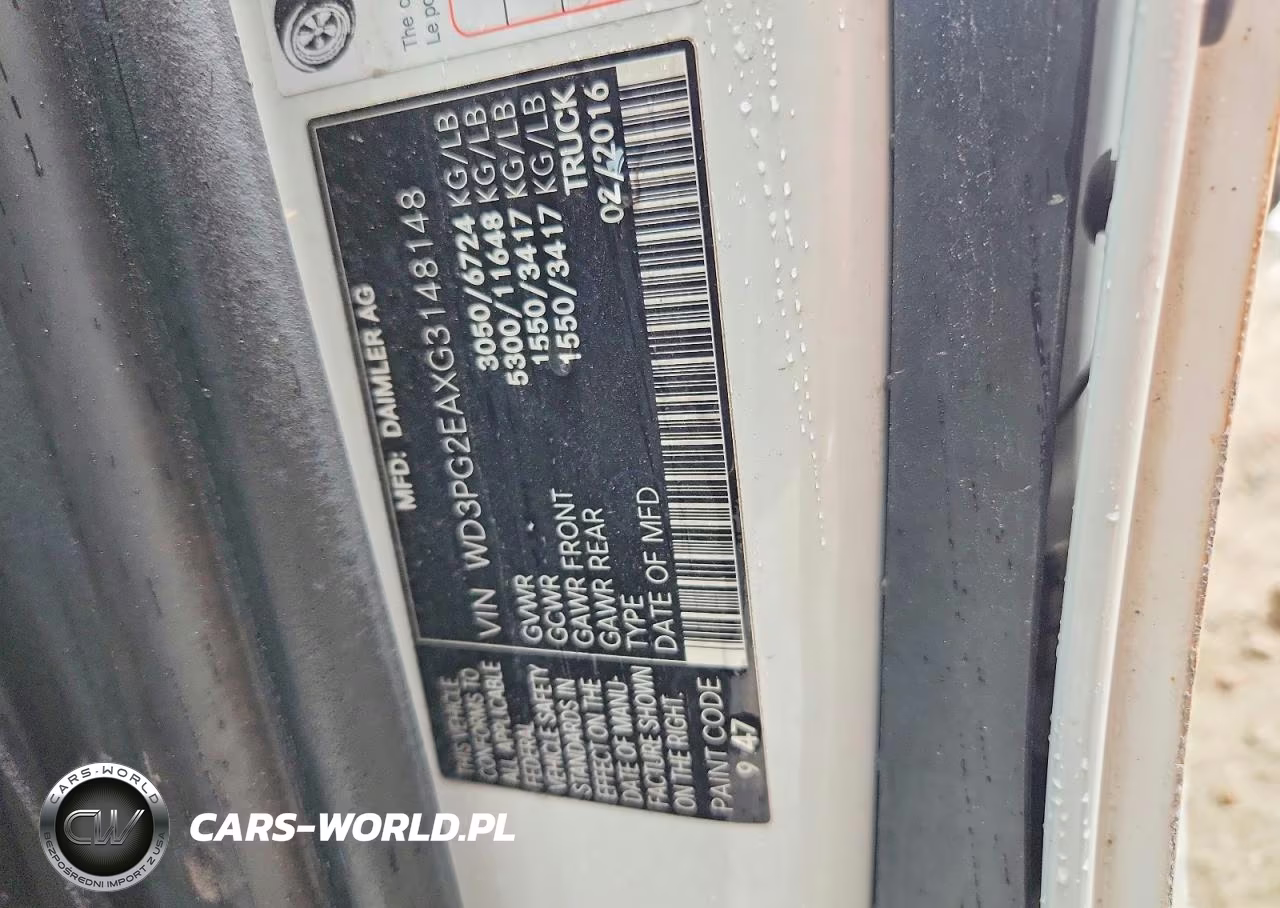 2016 Mercedes-Benz Metris VIN:WD3PG2EAXG3148148 - 13