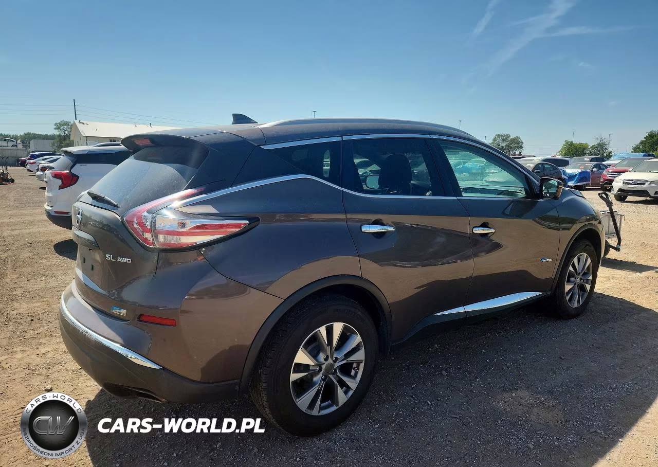 2016 Nissan Murano Hybrid Sl VIN:5N1CZ2MH2GN150828 - 3