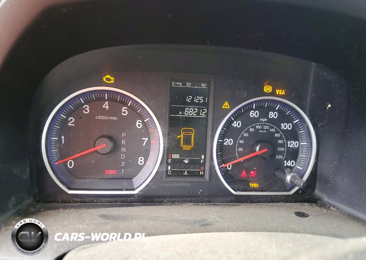 2009 Honda Cr-V Lx VIN:5J6RE48349L059167 - 9