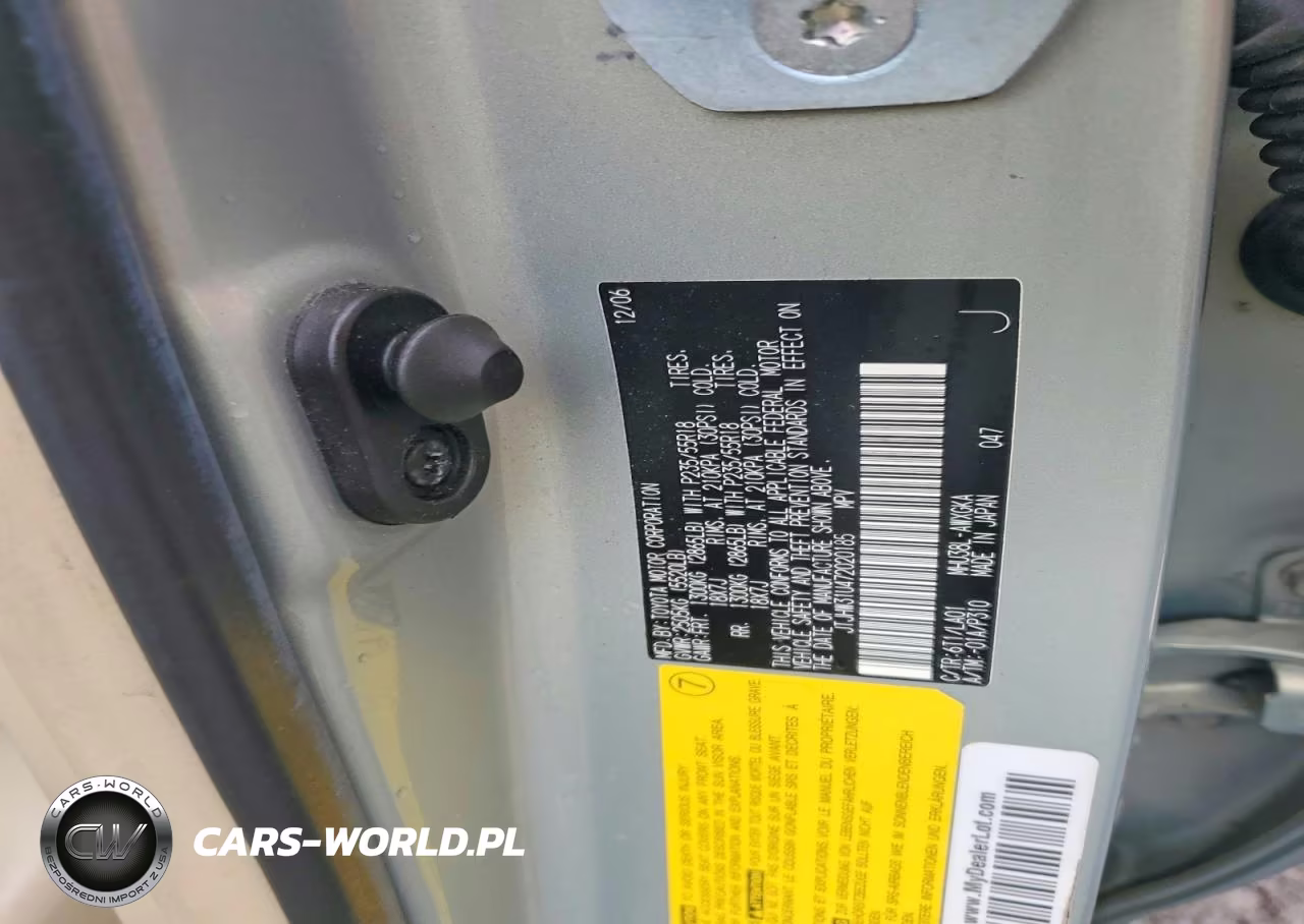 2007 Lexus Rx 400H VIN:JTJHW31U472020185 - 13