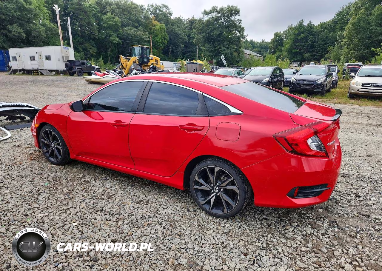 2021 Honda Civic Sport VIN:2HGFC2F85MH533782 - 2
