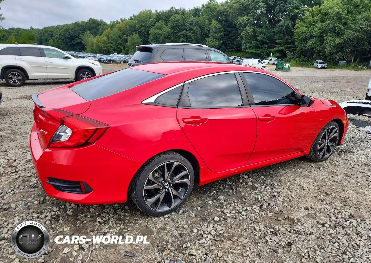 2021 Honda Civic Sport VIN:2HGFC2F85MH533782 - 3