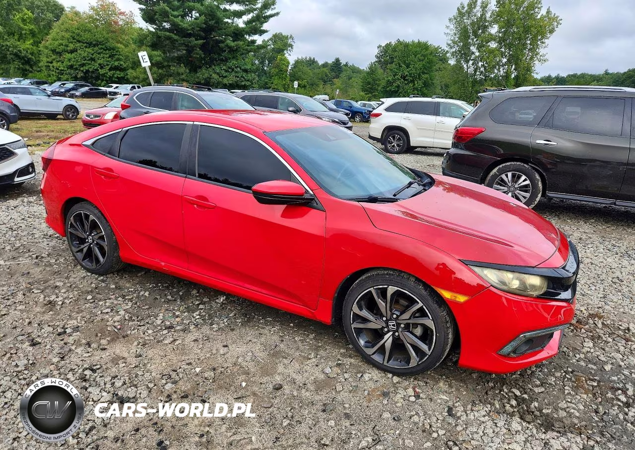 2021 Honda Civic Sport VIN:2HGFC2F85MH533782 - 4