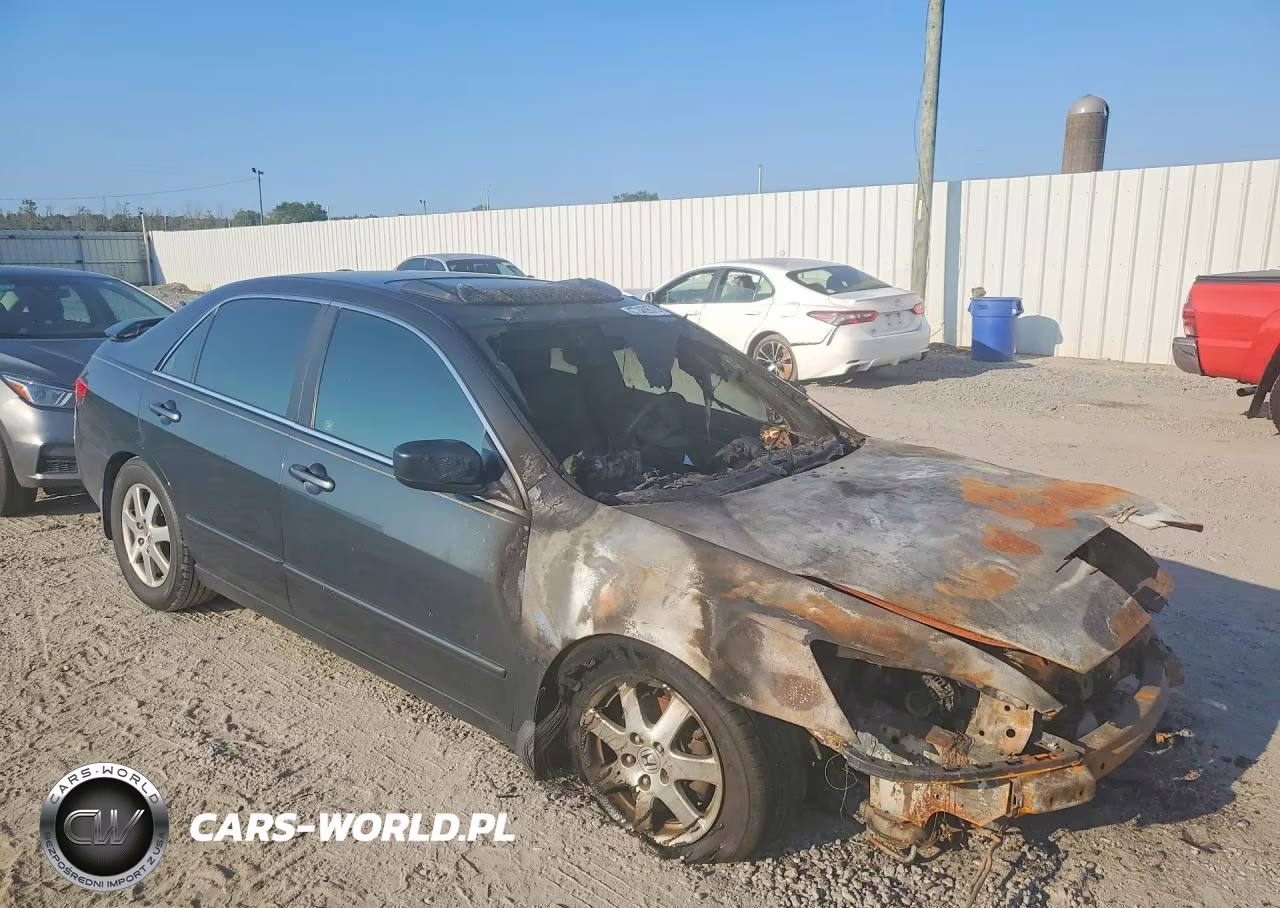 2005 Honda Accord Ex VIN:1HGCM66545A030287 - 4