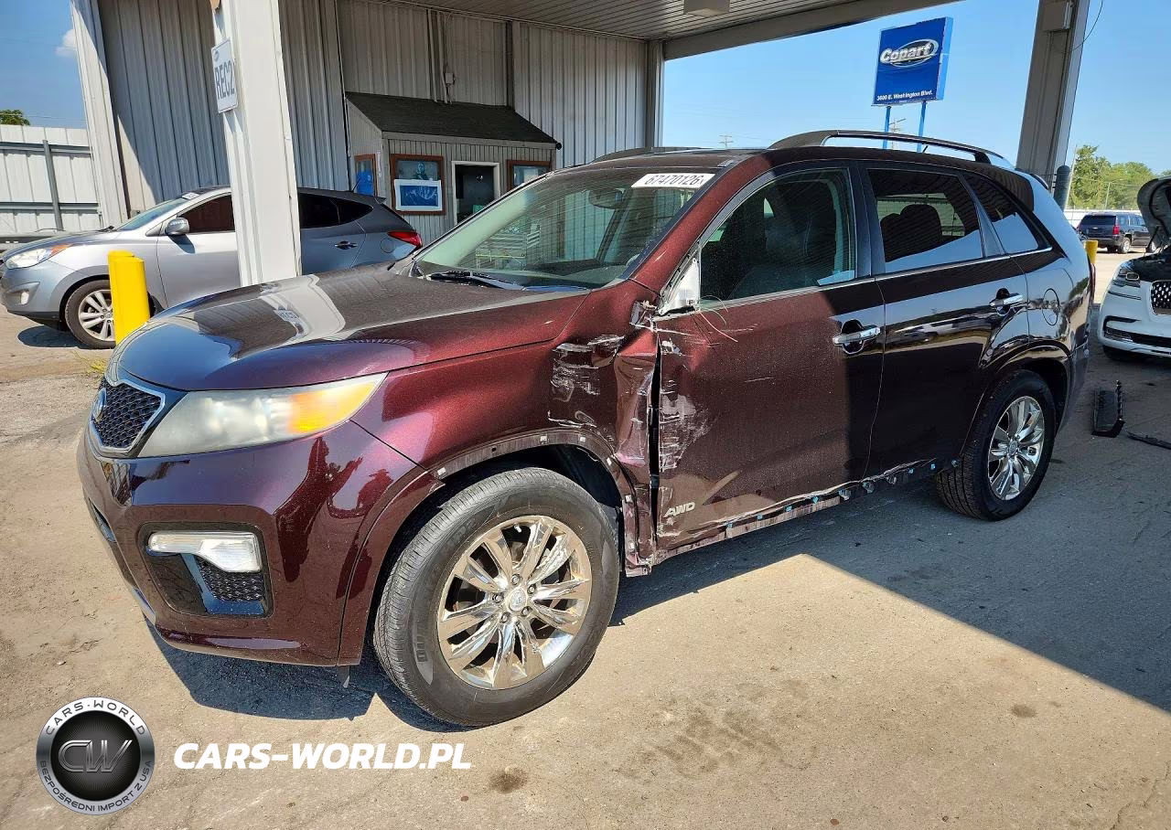 2011 Kia Sorento Sx VIN:5XYKWDA2XBG160009 - 1