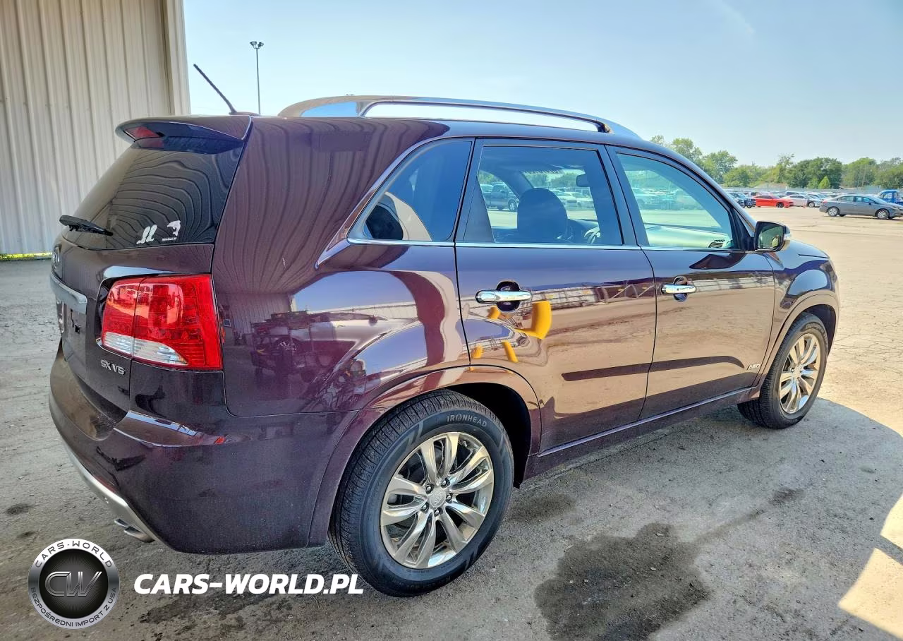 2011 Kia Sorento Sx VIN:5XYKWDA2XBG160009 - 3