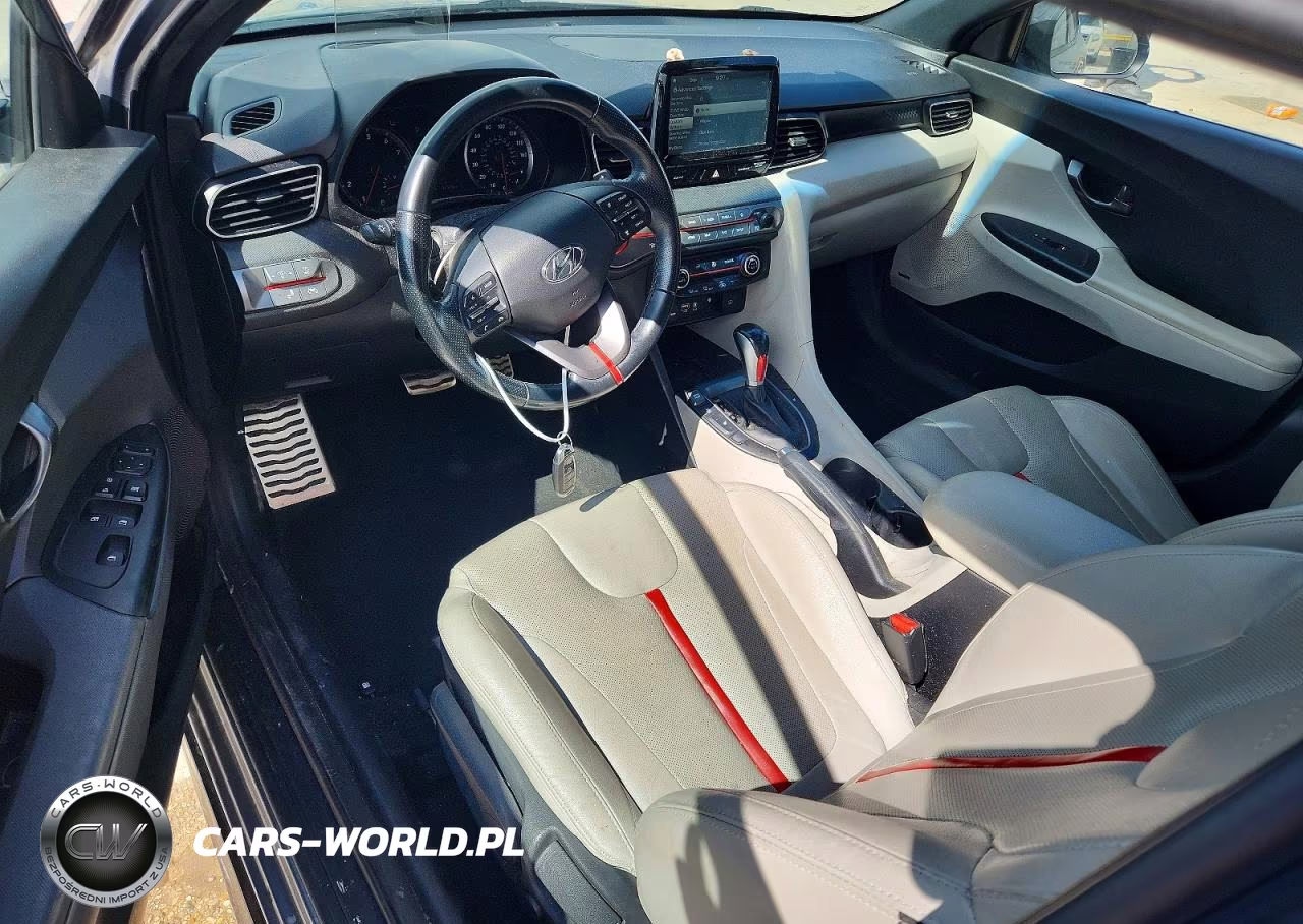 2020 Hyundai Veloster Turbo Ultimate VIN:KMHTH6AB1LU025748 - 8