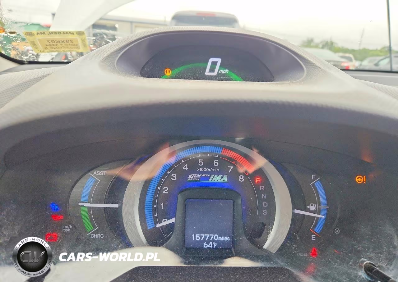 2010 Honda Insight Ex VIN:JHMZE2H74AS011464 - 9