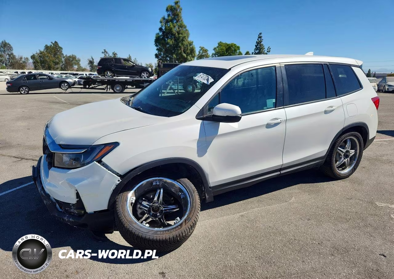 2022 Honda Passport Exl VIN:5FNYF7H54NB004944 - 1