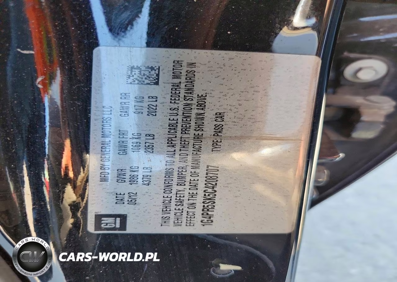 2012 Buick Verano Convenience VIN:1G4PR5SK5C4208707 - 12