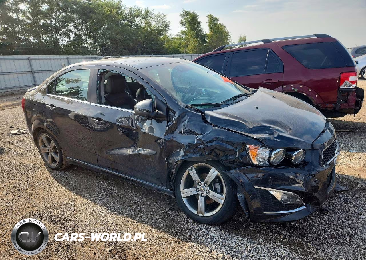 2015 Chevrolet Sonic Rs VIN:1G1JG5SB9F4126492 - 4