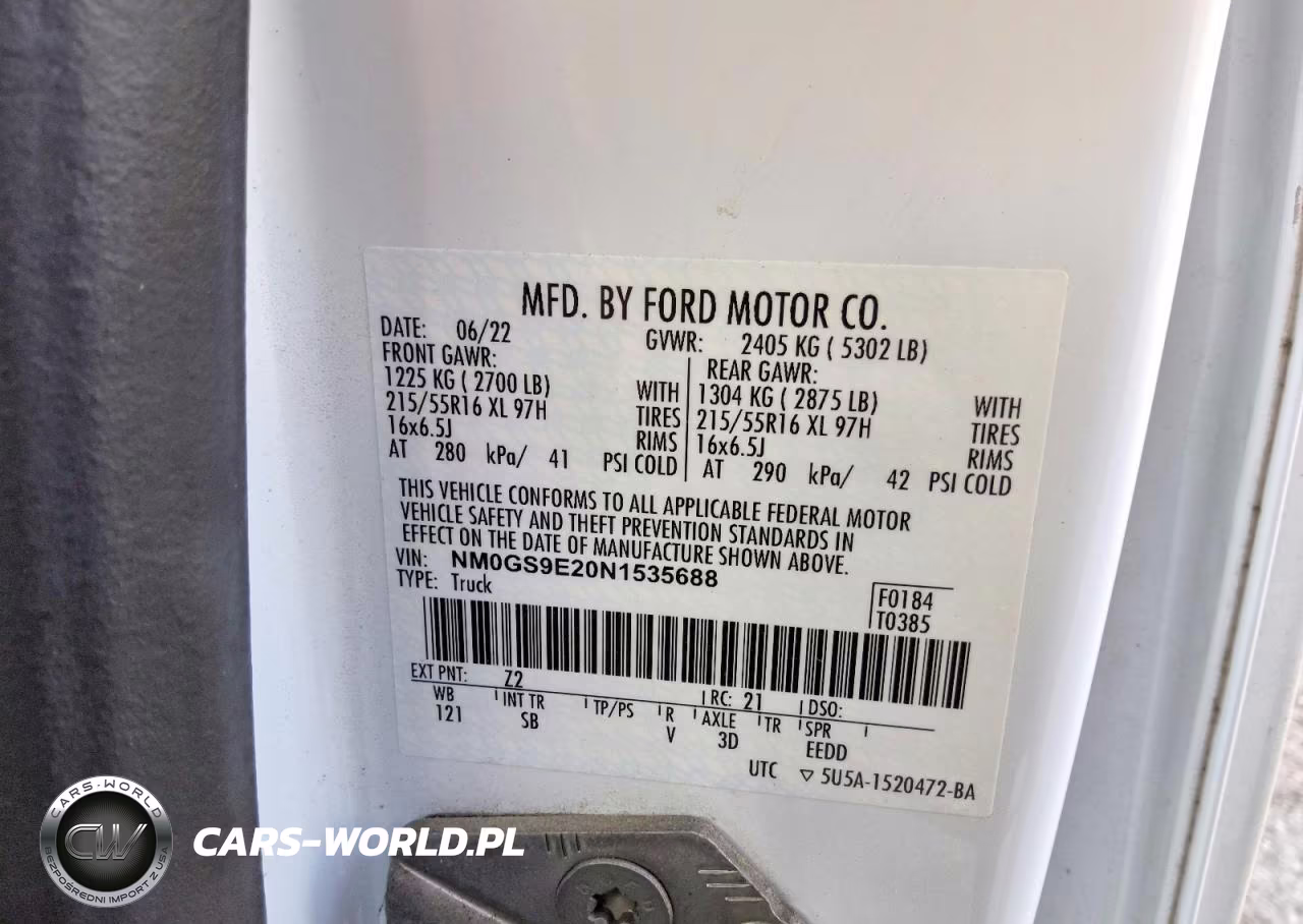 2022 Ford Transit Connect Xl VIN:NM0GS9E20N1535688 - 13