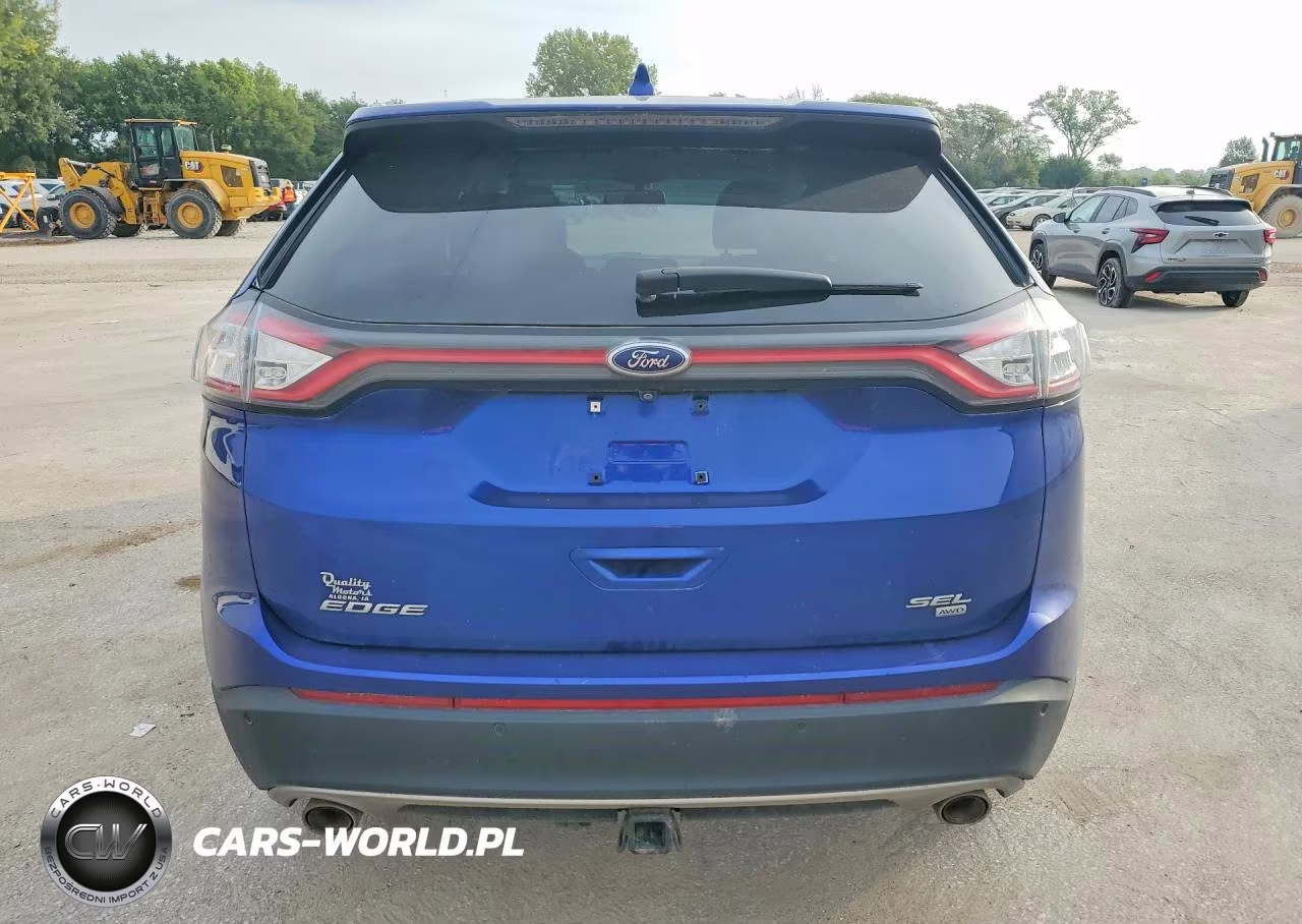 2015 Ford Edge Sel VIN:2FMTK4J89FBB72534 - 6