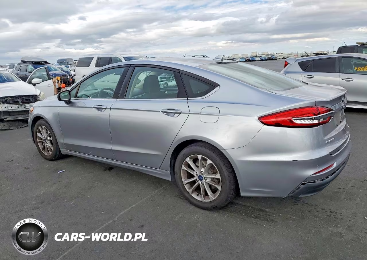2020 Ford Fusion Se VIN:3FA6P0H73LR154851 - 2