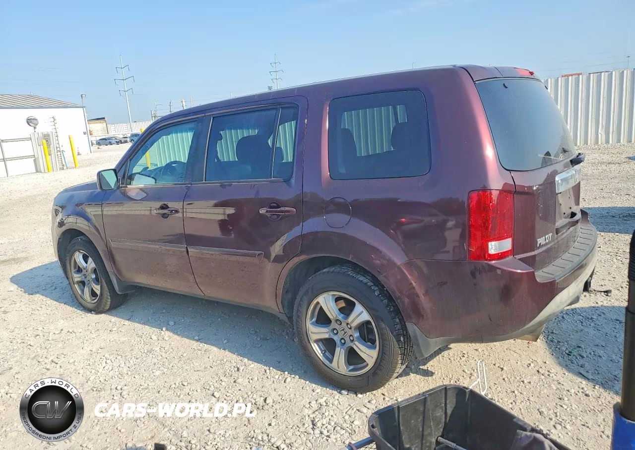 2015 Honda Pilot Exl VIN:5FNYF3H55FB003764 - 2