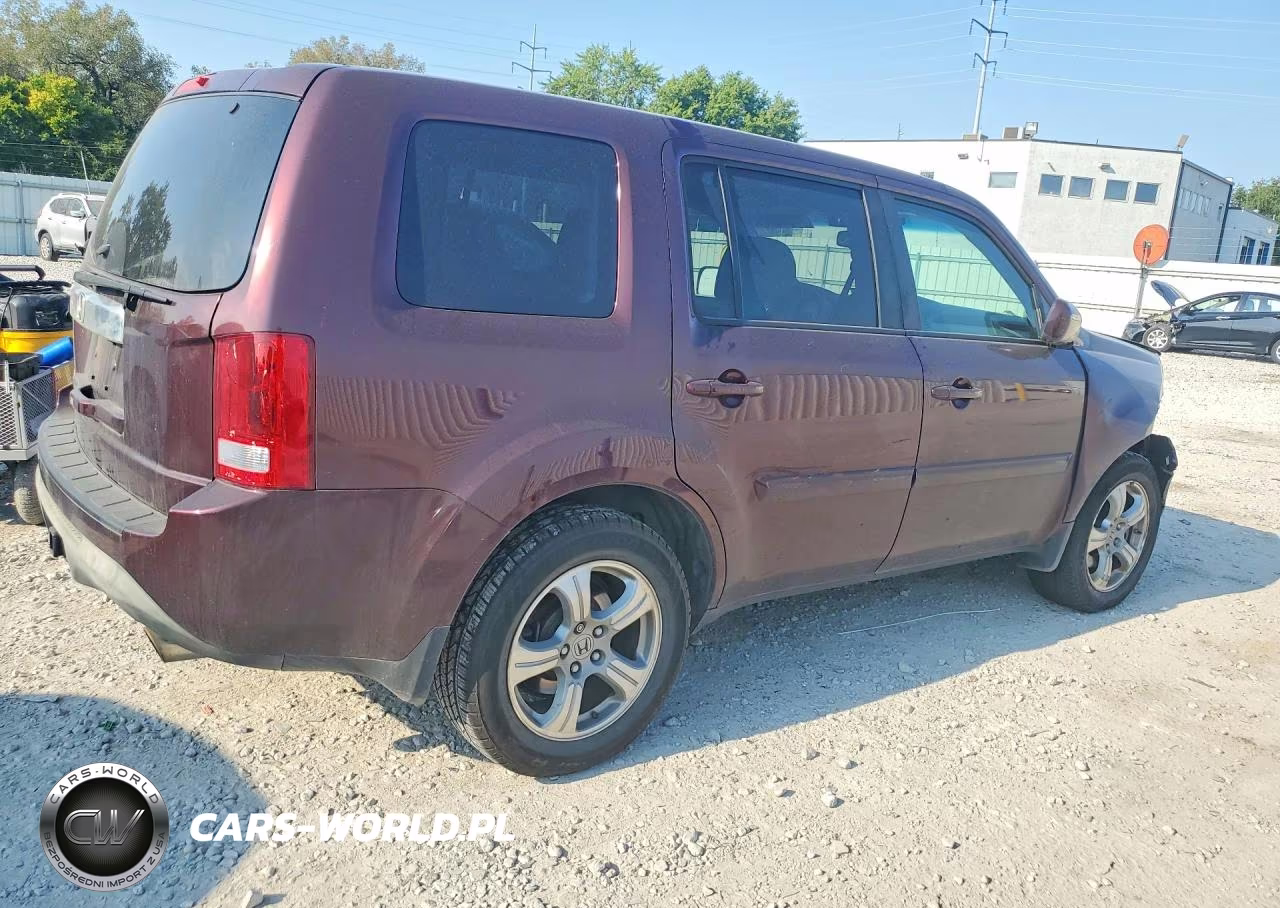 2015 Honda Pilot Exl VIN:5FNYF3H55FB003764 - 3