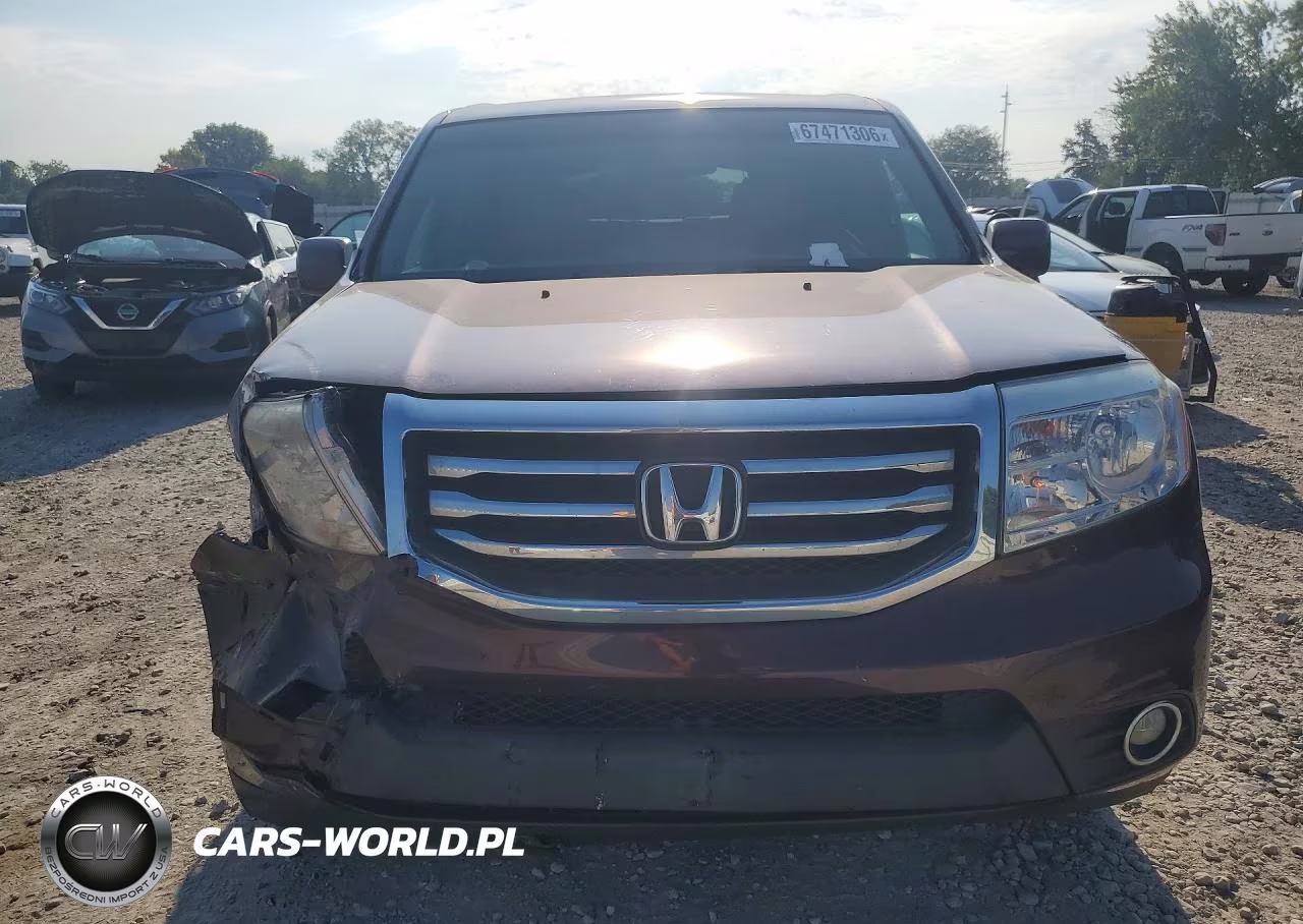 2015 Honda Pilot Exl VIN:5FNYF3H55FB003764 - 5