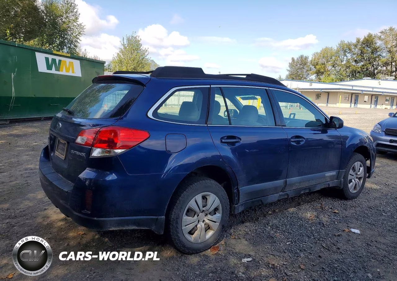 2011 Subaru Outback 2.5I VIN:4S4BRCAC4B3389280 - 3
