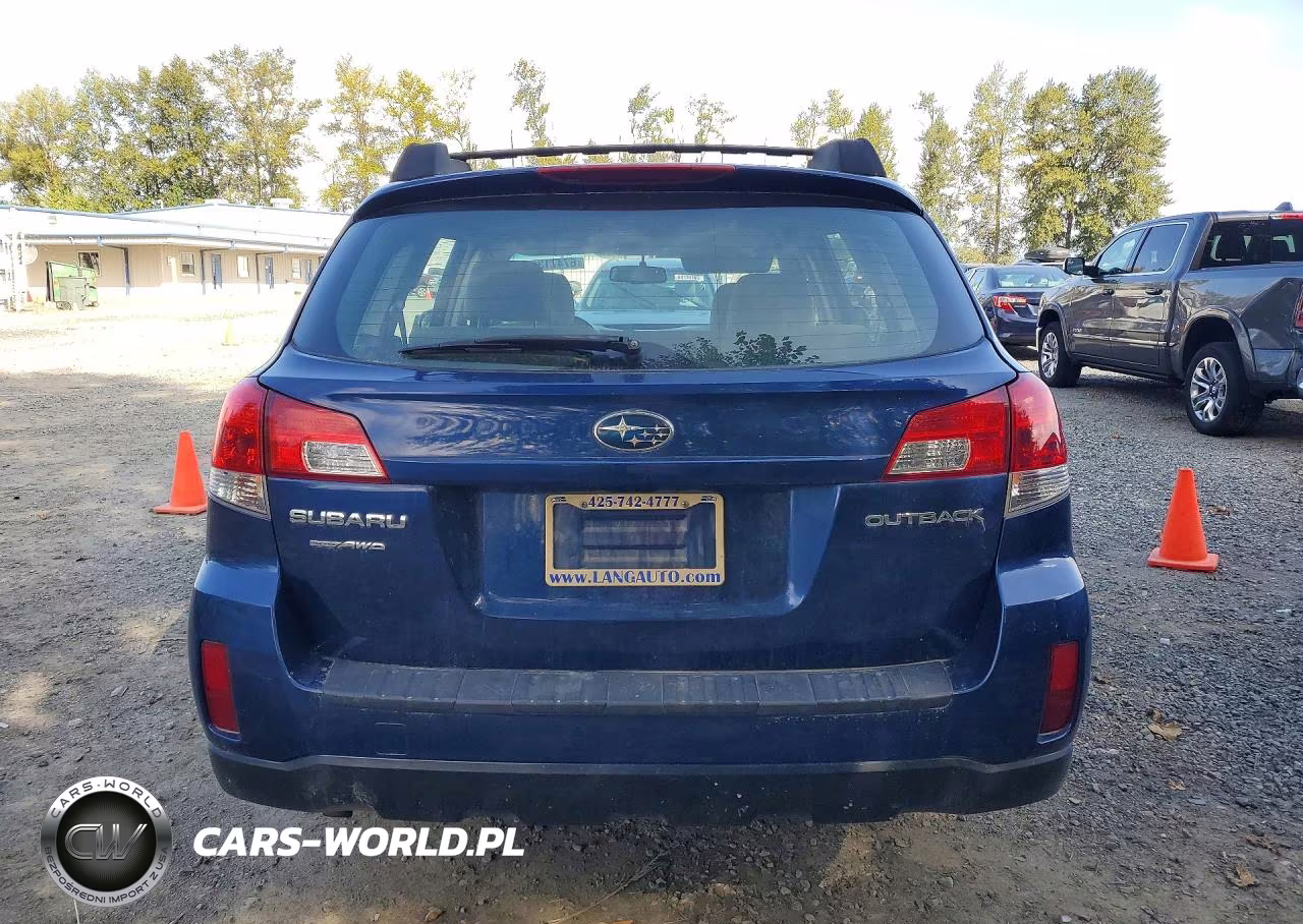 2011 Subaru Outback 2.5I VIN:4S4BRCAC4B3389280 - 6