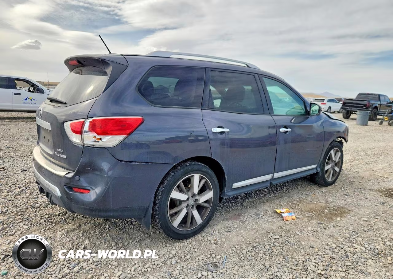 2014 Nissan Pathfinder Platinum VIN:5N1AR2MMXEC703223 - 3