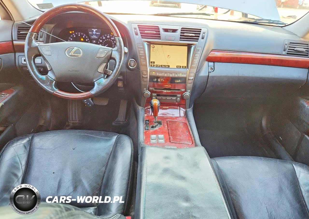 2009 Lexus Ls 460 VIN:JTHCL46F695001000 - 8