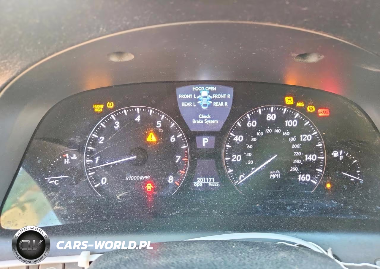 2009 Lexus Ls 460 VIN:JTHCL46F695001000 - 9