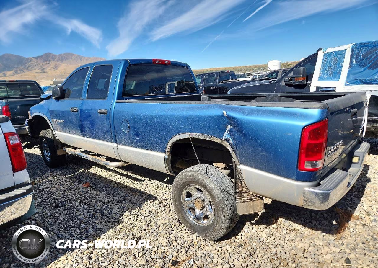 2003 Dodge Ram 2500 St VIN:3D7KU28673G759090 - 2