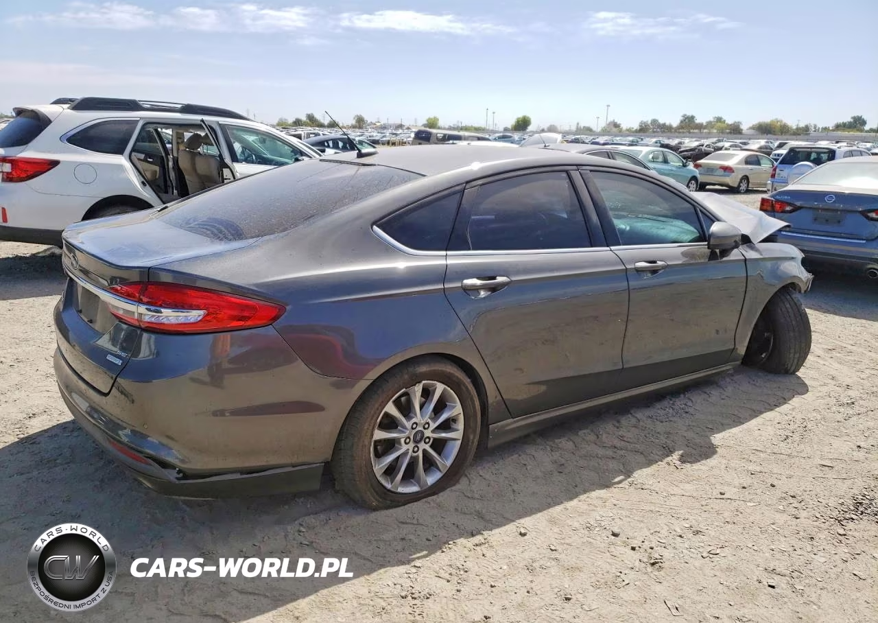 2017 Ford Fusion Se VIN:3FA6P0HD5HR255659 - 3