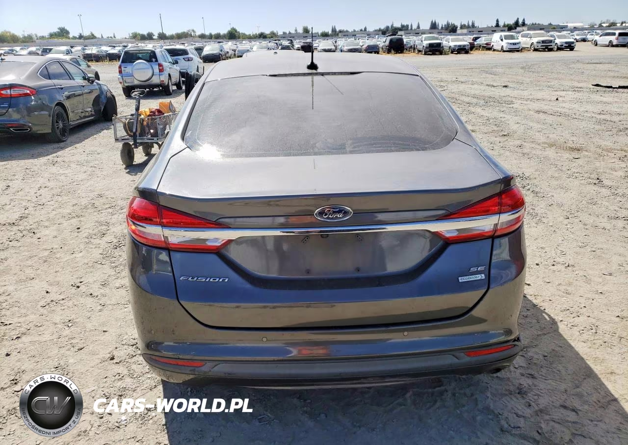 2017 Ford Fusion Se VIN:3FA6P0HD5HR255659 - 6