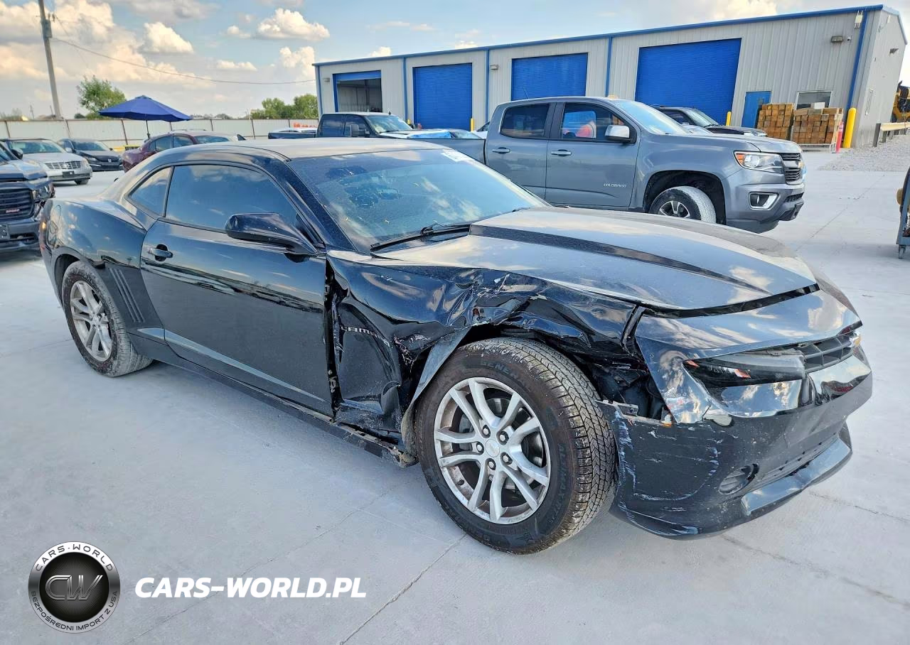 2015 Chevrolet Camaro Ls VIN:2G1FB1E37F9150370 - 4