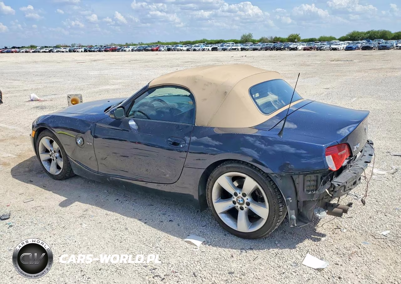 2007 BMW Z4 3.0 VIN:4USBU335X7LW60605 - 2