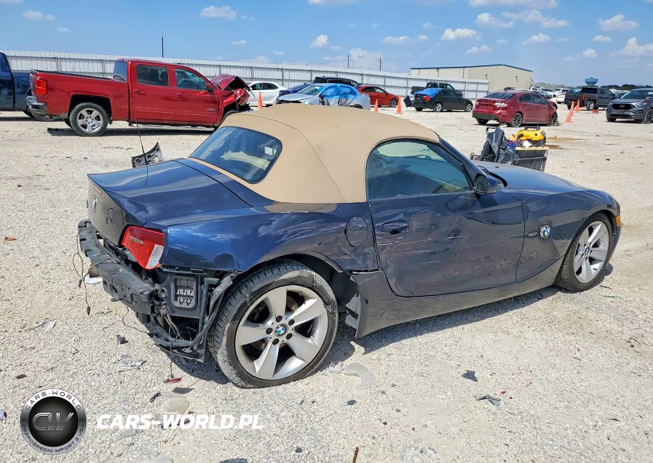 2007 BMW Z4 3.0 VIN:4USBU335X7LW60605 - 3