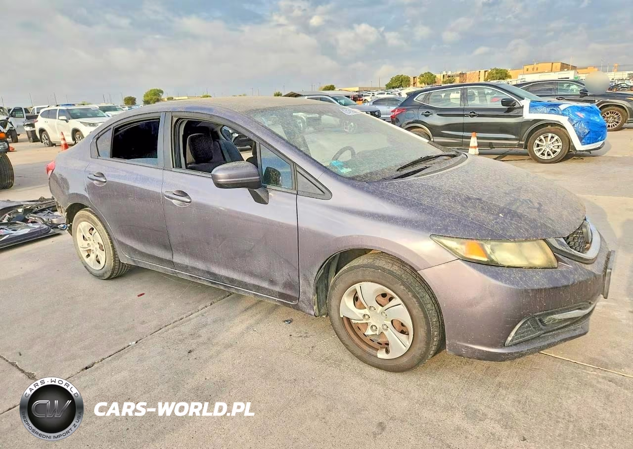 2015 Honda Civic Lx VIN:19XFB2F53FE007558 - 4
