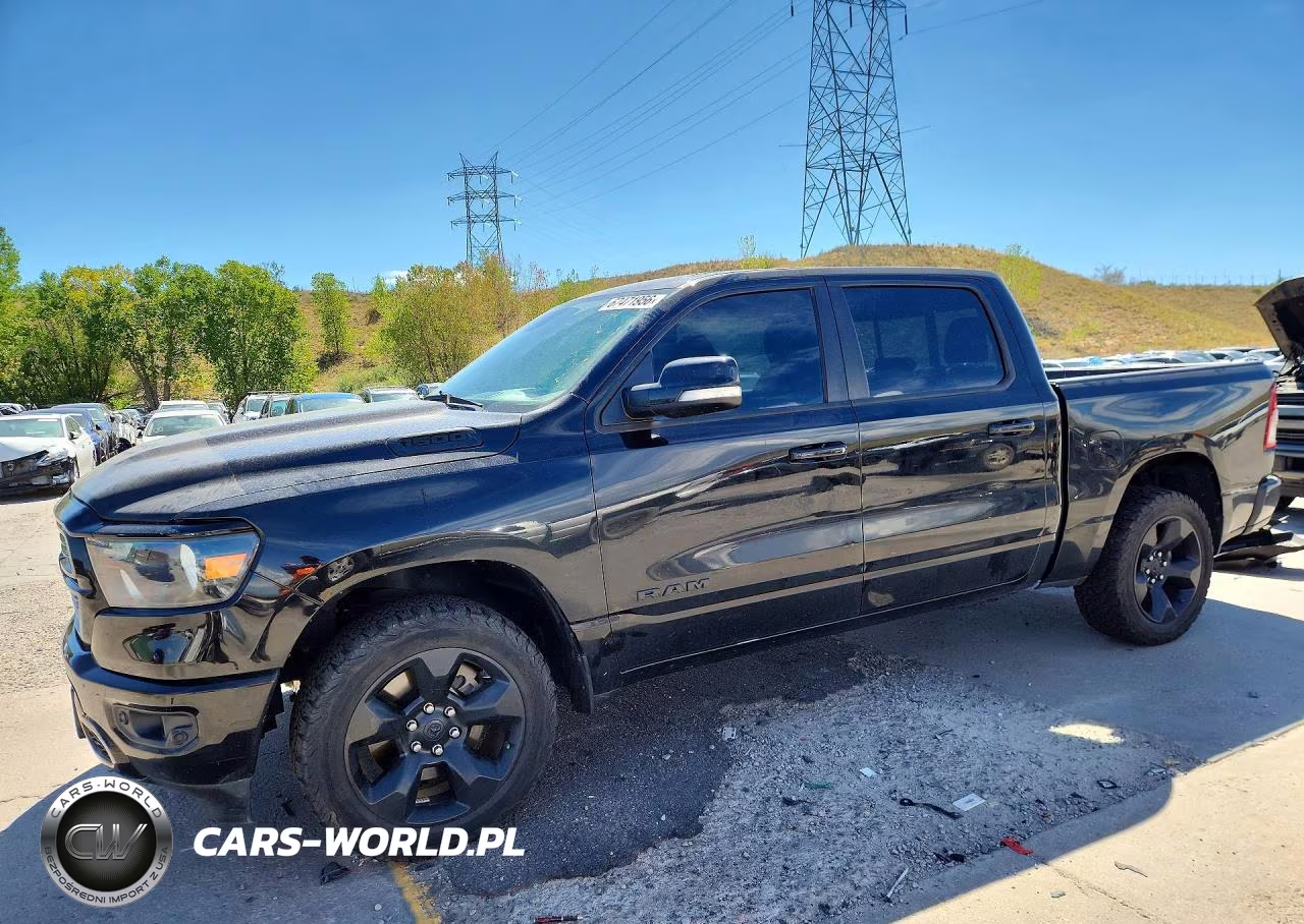 2019 Ram 1500 Big Horn-Lone Star VIN:1C6SRFFT1KN711125 - 1