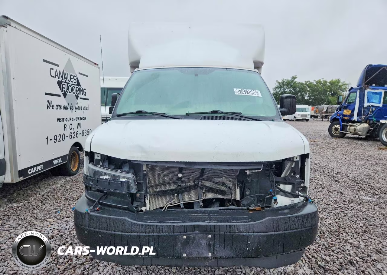 2019 Chevrolet Express Delivery Truck VIN:1GB0GRFG8K1362602 - 5