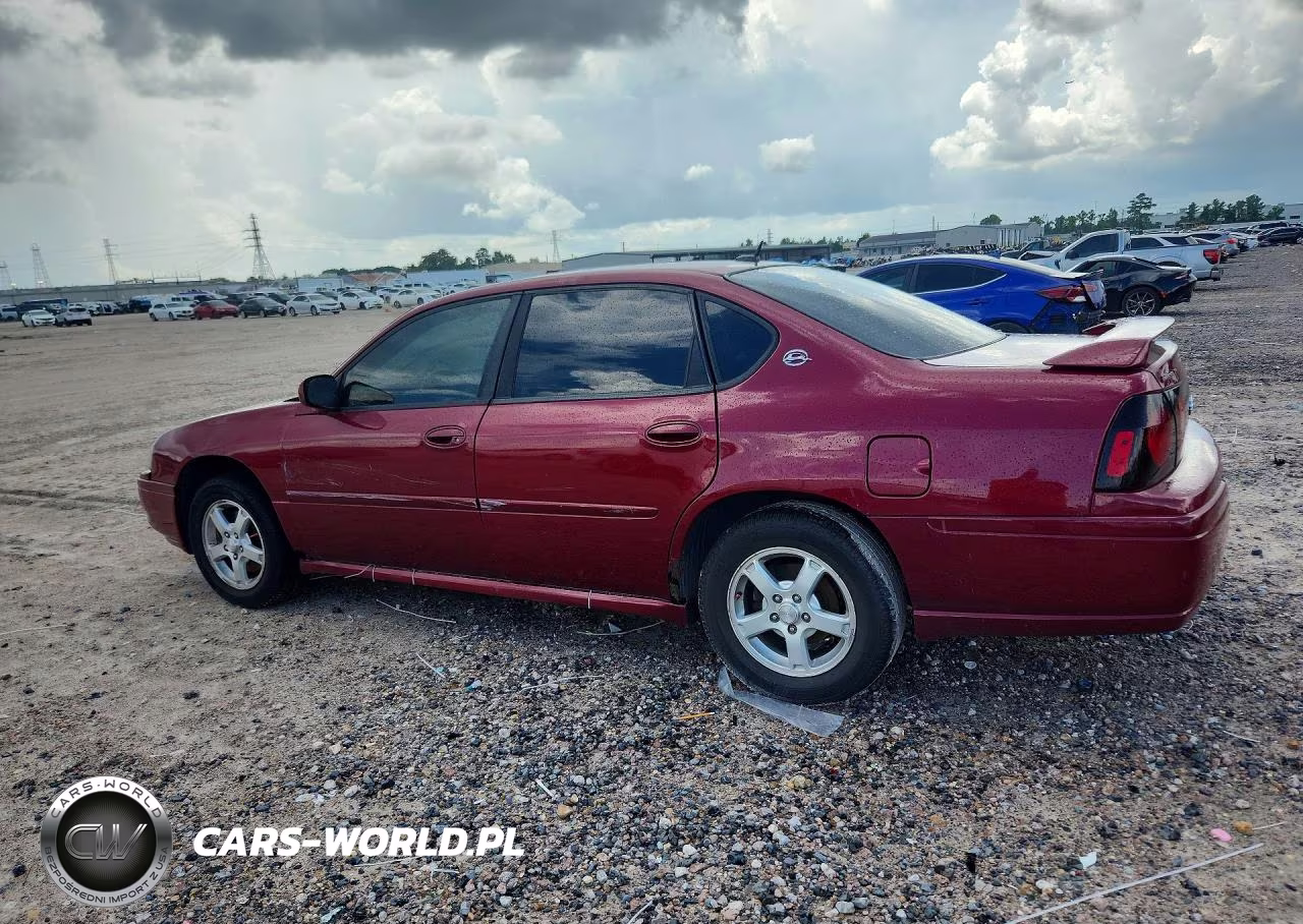 2005 Chevrolet Impala Ls VIN:2G1WH52K459208631 - 2