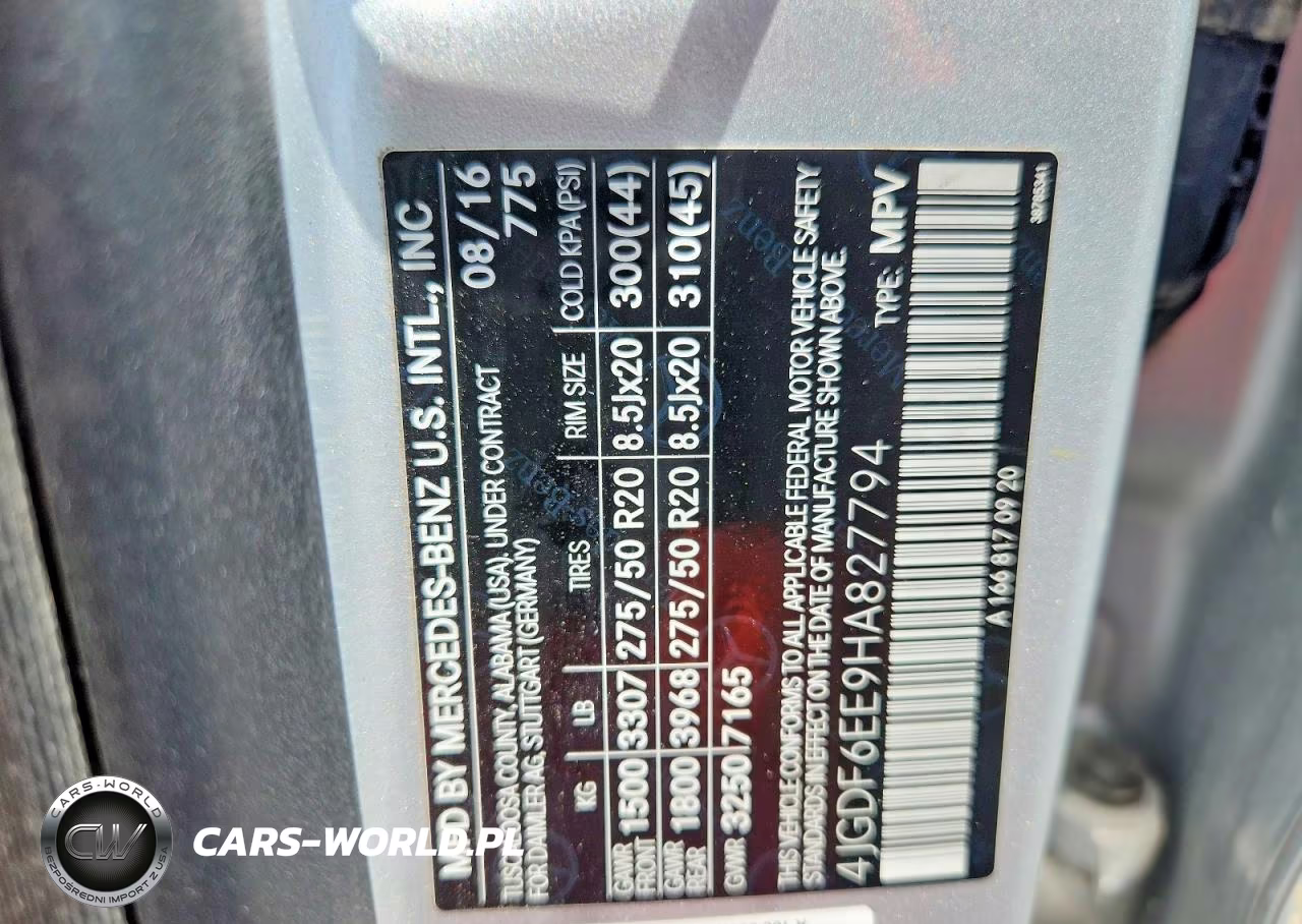 2017 Mercedes-Benz Gls 450 4Matic VIN:4JGDF6EE9HA827794 - 13