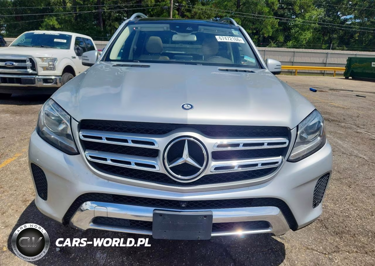 2017 Mercedes-Benz Gls 450 4Matic VIN:4JGDF6EE9HA827794 - 5