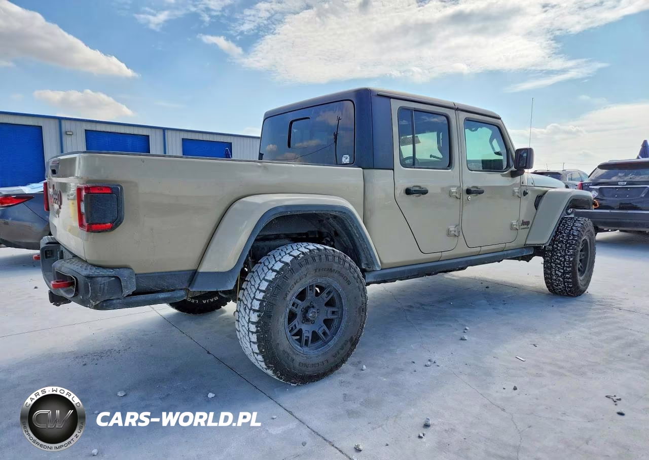 2020 Jeep Gladiator Rubicon VIN:1C6JJTBG8LL184319 - 3