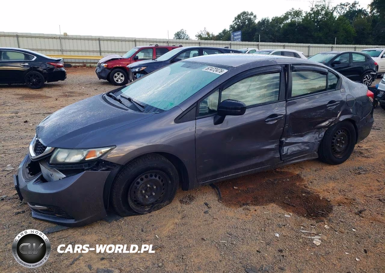 2015 Honda Civic Lx VIN:19XFB2F5XFE071774 - 1