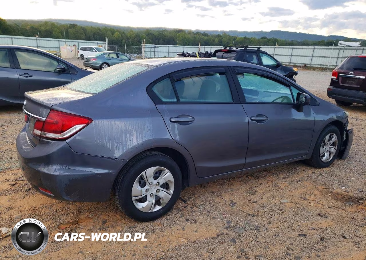 2015 Honda Civic Lx VIN:19XFB2F5XFE071774 - 3
