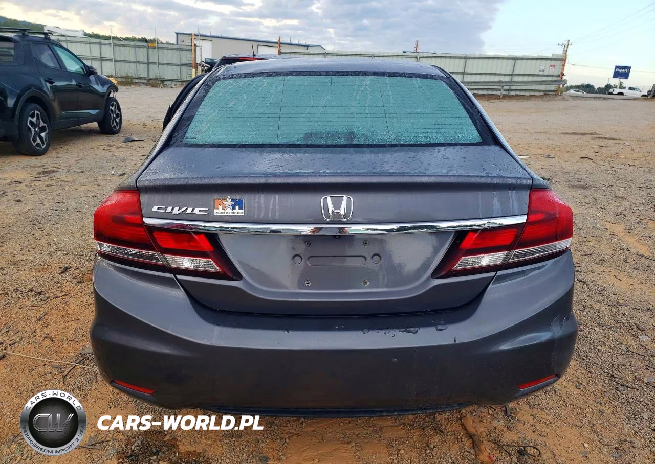 2015 Honda Civic Lx VIN:19XFB2F5XFE071774 - 6