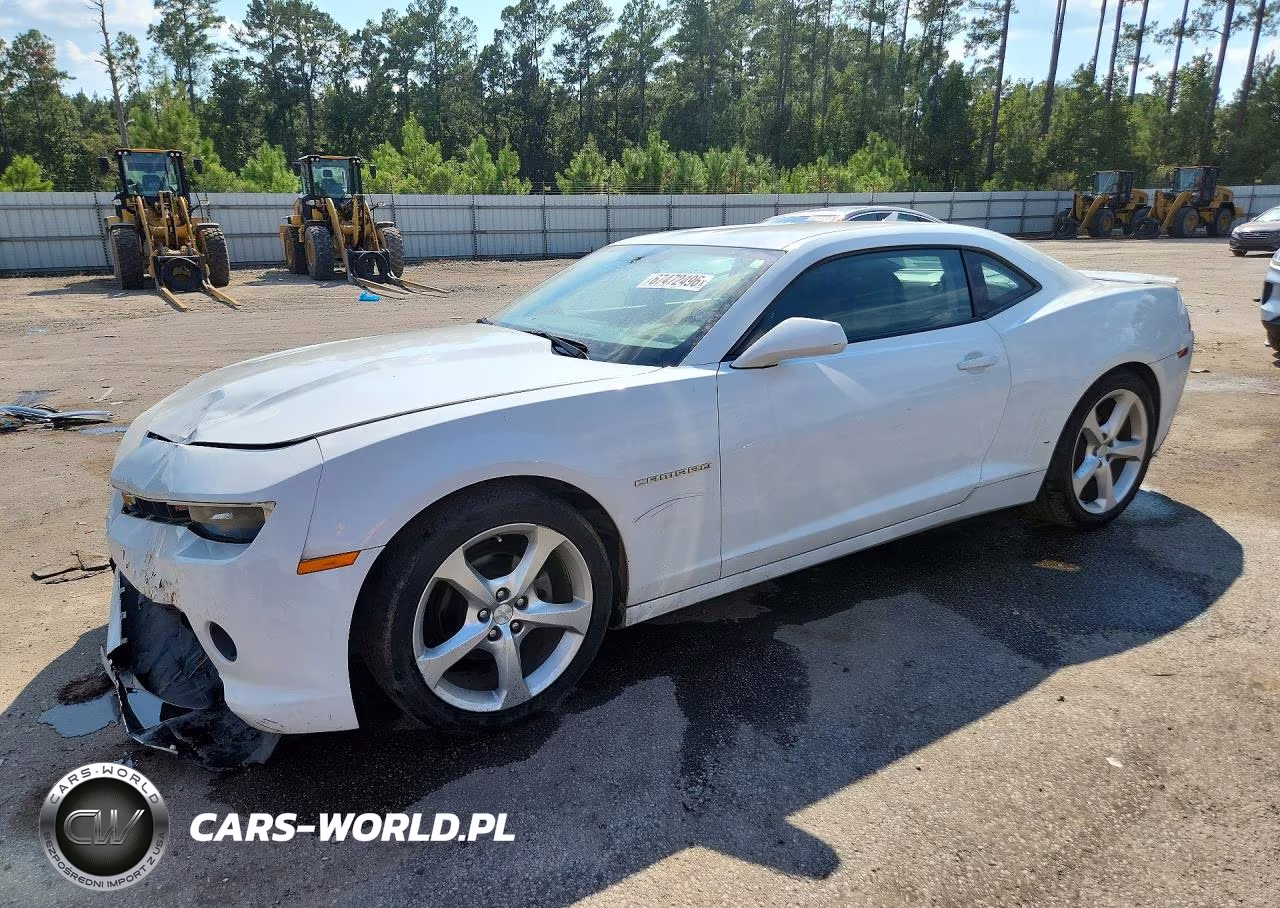 2015 Chevrolet Camaro Lt VIN:2G1FD1E33F9267647 - 1