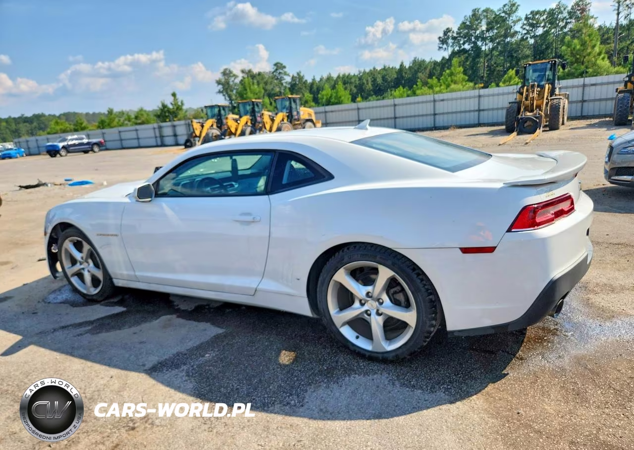 2015 Chevrolet Camaro Lt VIN:2G1FD1E33F9267647 - 2