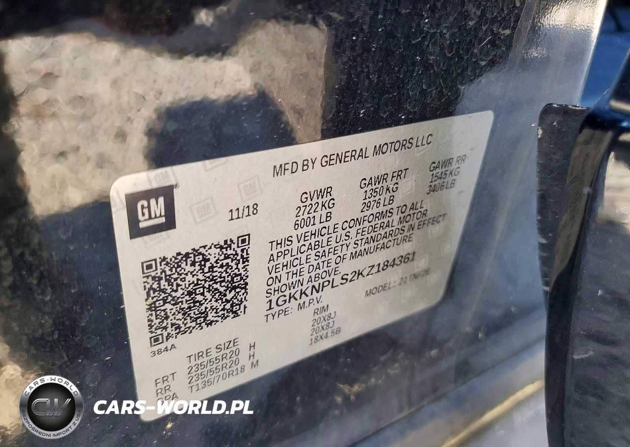2019 GMC Acadia Denali VIN:1GKKNPLS2KZ184361 - 13