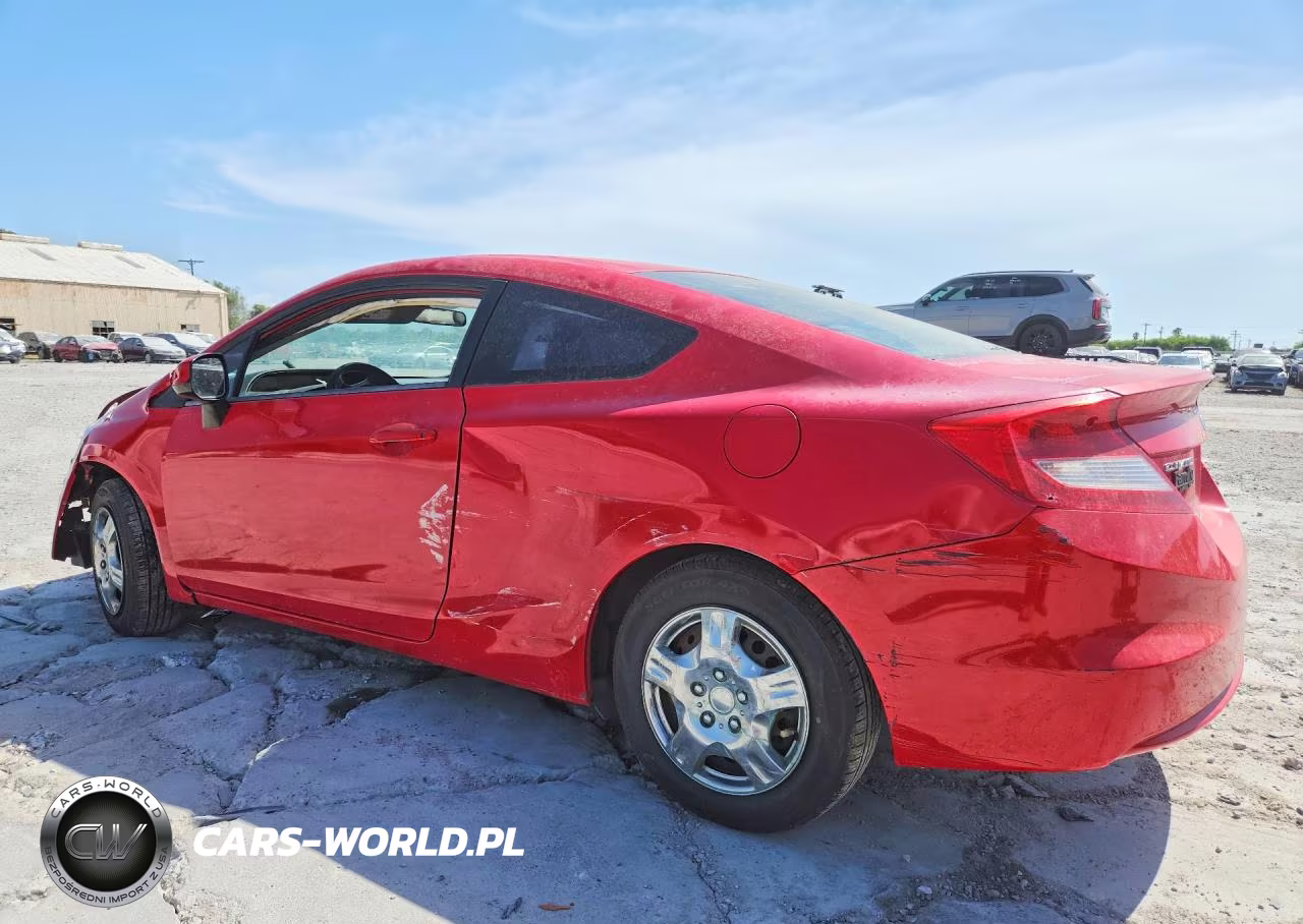 2012 Honda Civic Lx VIN:2HGFG3B52CH519648 - 2