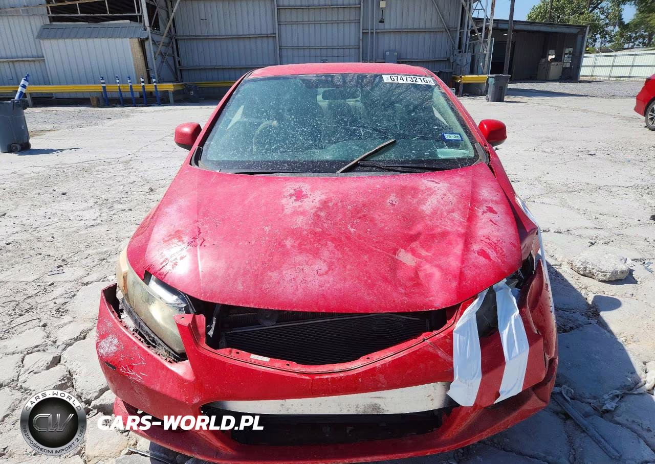 2012 Honda Civic Lx VIN:2HGFG3B52CH519648 - 5