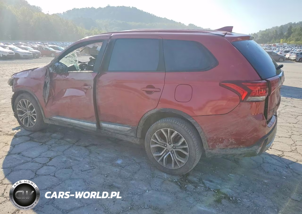 2017 Mitsubishi Outlander Es VIN:JA4AZ2A36HZ035612 - 2
