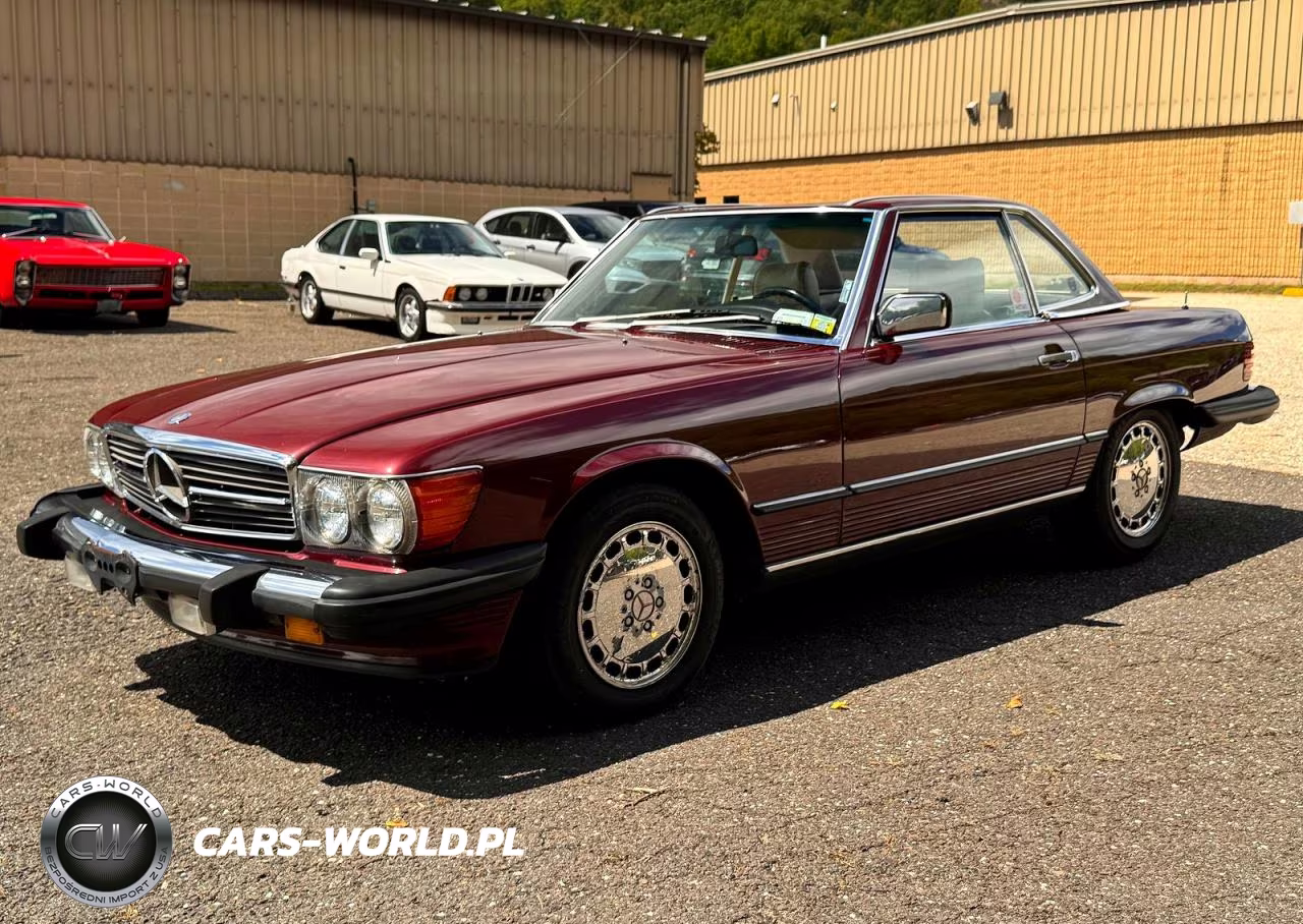 1987 Mercedes-Benz 560 Sl VIN:WDBBA48D6HA062625 - 2